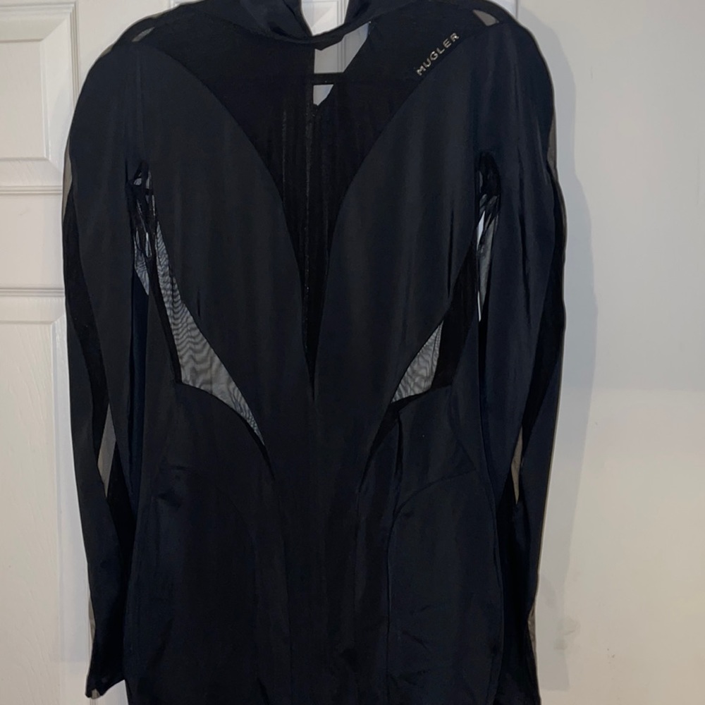 Mugler H&M Mesh-Paneled Mini Dress never worn brand new